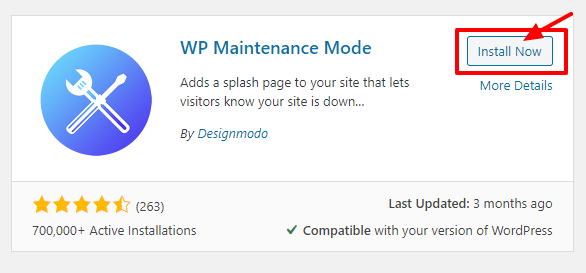 How to setup maintenance mode