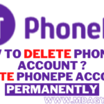 How to Delete PhonePe Account