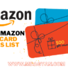 FREE Amazon Gift Card Codes List